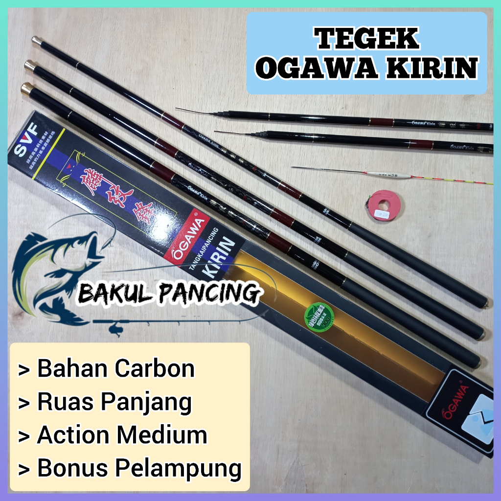 JORAN TEGEK OGAWA KIRIN 300 - 360 - 450 - 540 - RUAS PANJANG - TANPA MIKA
