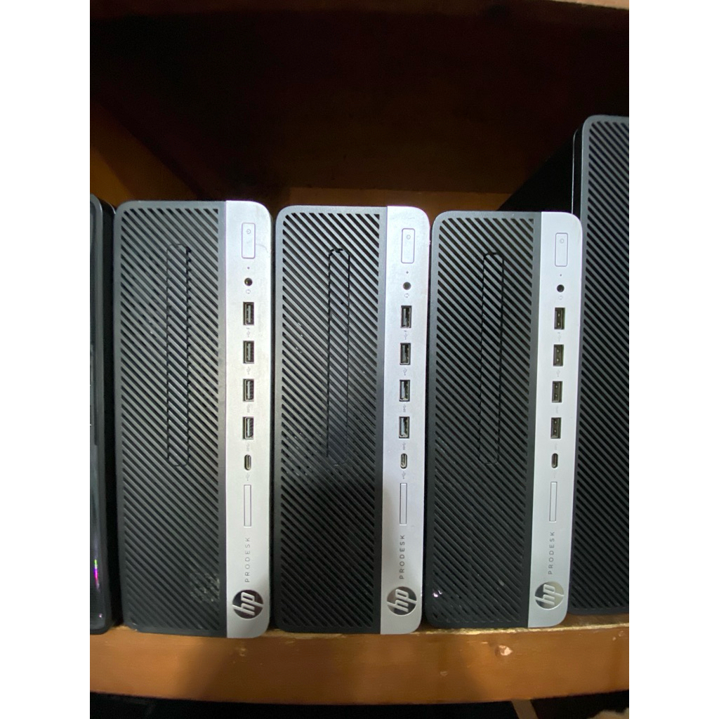 PC HP PRODESK 600 G4 SFF CORE i3 GEN 8 - RAM 8GB DDR4 - SSD 128GB BEKAS