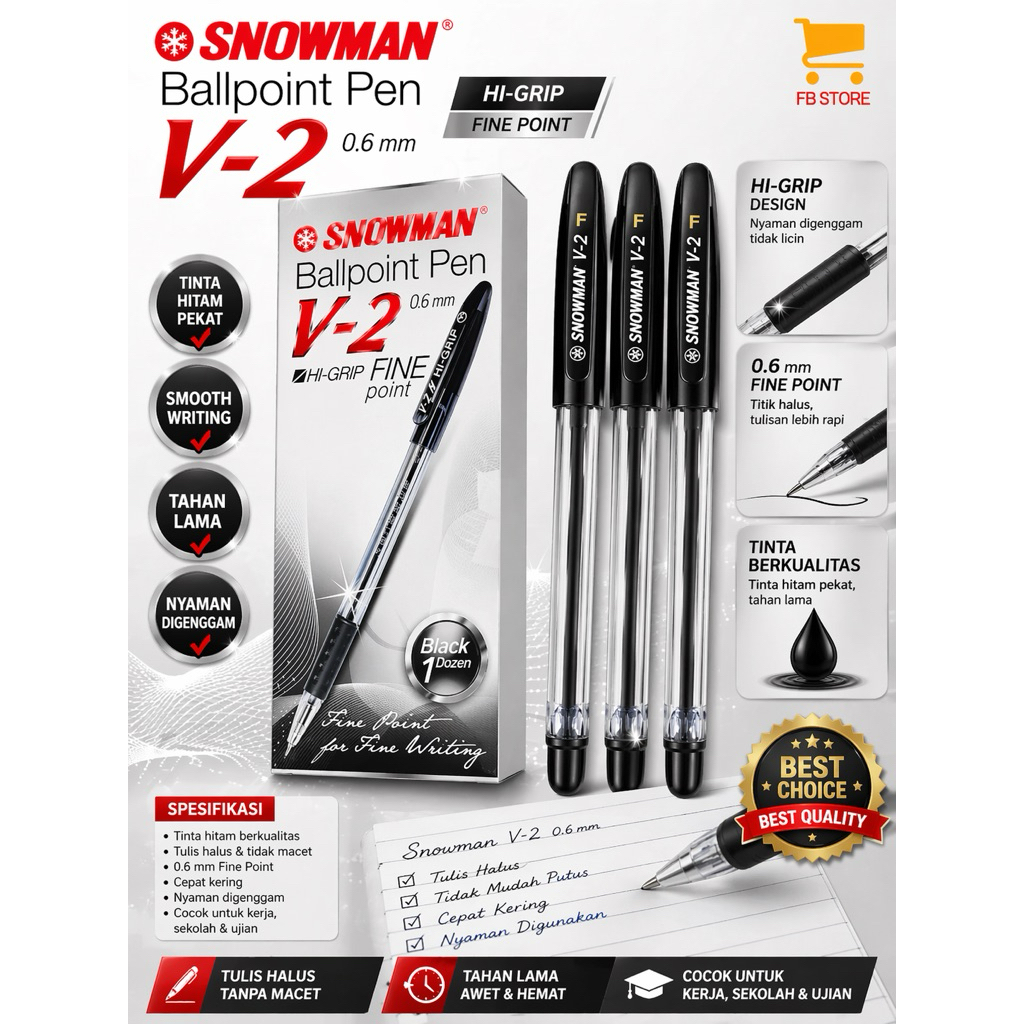 PULPEN 1 PACK SNOWMAN V2