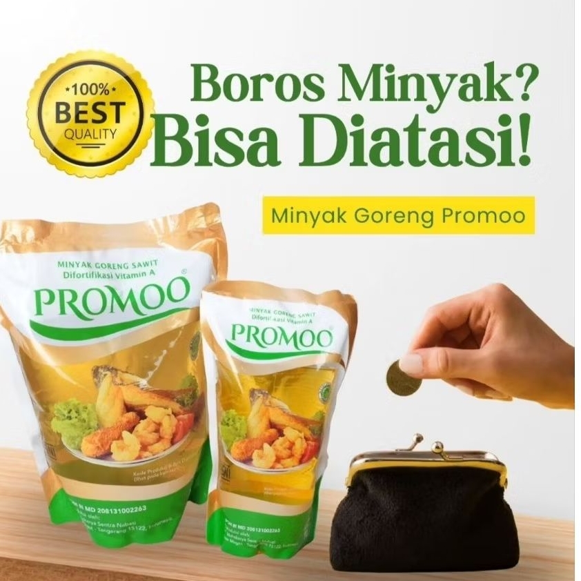 Minyak Goreng 1 Liter - Minyak Promoo 1 Dus isi 12