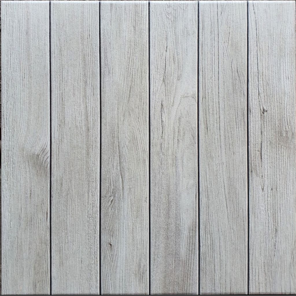 keramik lantai kamar mandi teras garasi ASIA OKLAHOMA GREY 40x40 motif kayu abu kasar