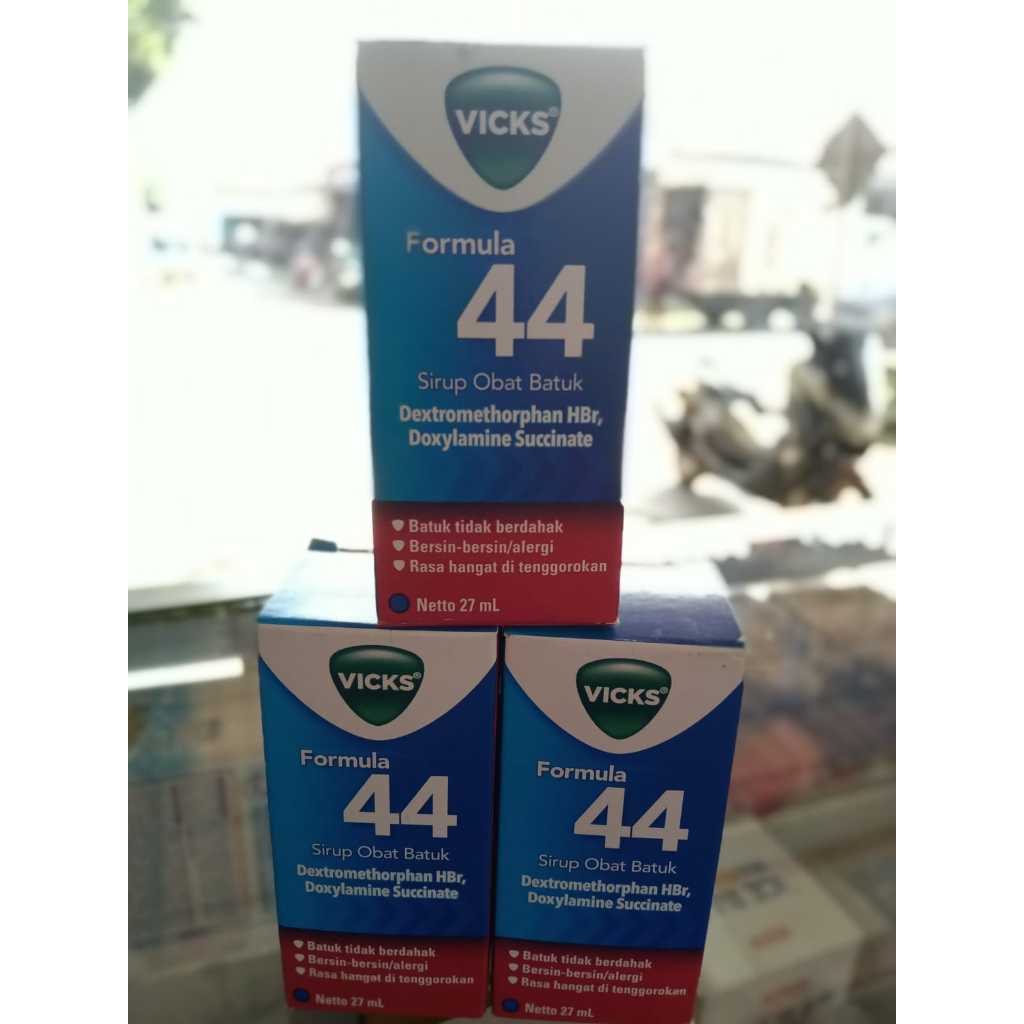 Vicks Formula 44 27ml - Meredakan Batuk Kering