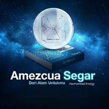 Amezcua Segar Bio Disc – Alat Terapi Energi & Harmonisasi Air (Original QNET)