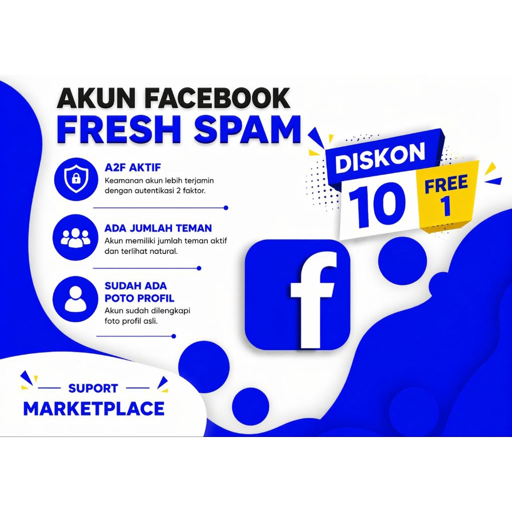 FB FRESH kuat spam A2F OUTLOOK 10 GRATIS 1 BELI 100 GRATIS 15