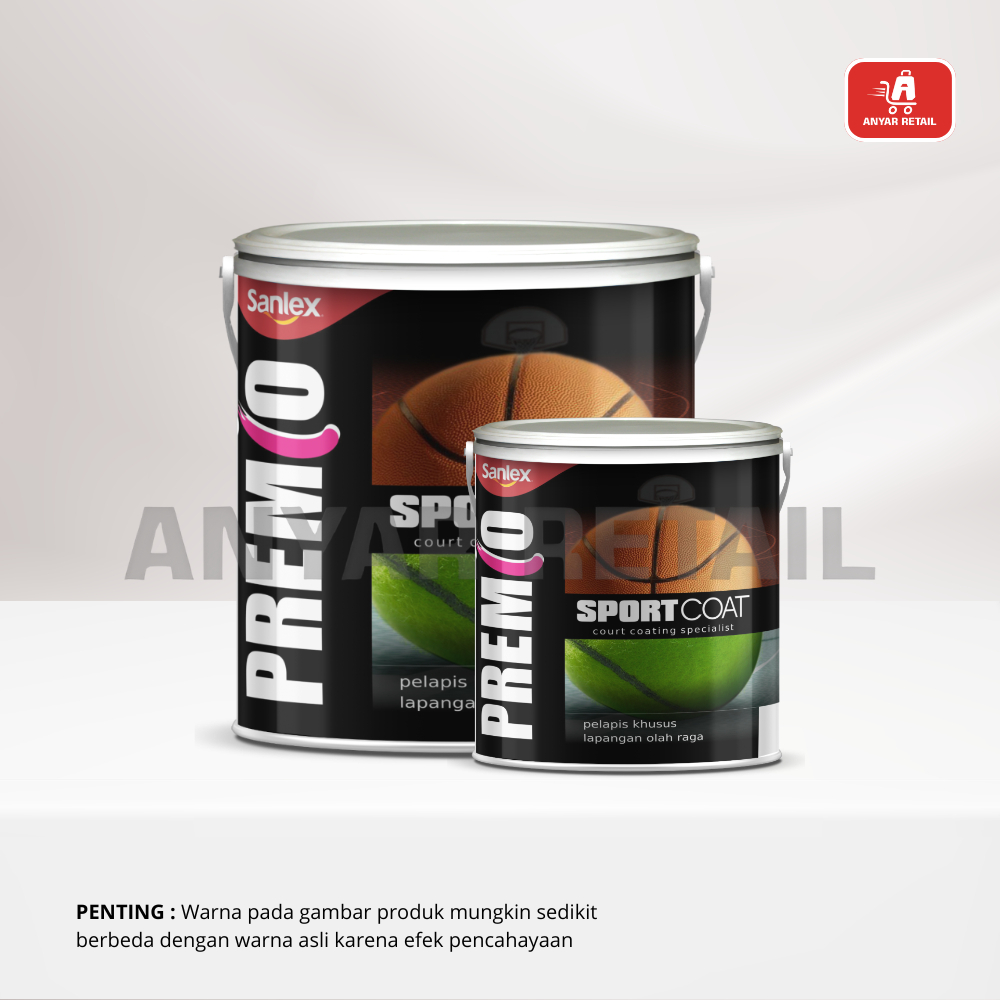 Sanlex Premio Sport Coat 4246 Oxide Red 2.5 Ltr Cat Lapang