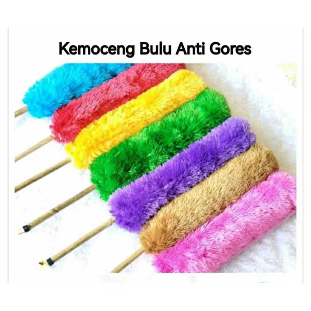 Kemoceng Rasfur/Kemoceng Mobil Anti Gores Sulak Bulu Boneka Lembut Arum Manis Anti Debu