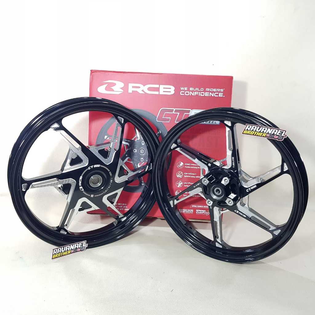 Velg Pelek Racing RCB CT 600 CT600 Mio Sporty Smile Soul Karbu Alloy CNC Casting Rim