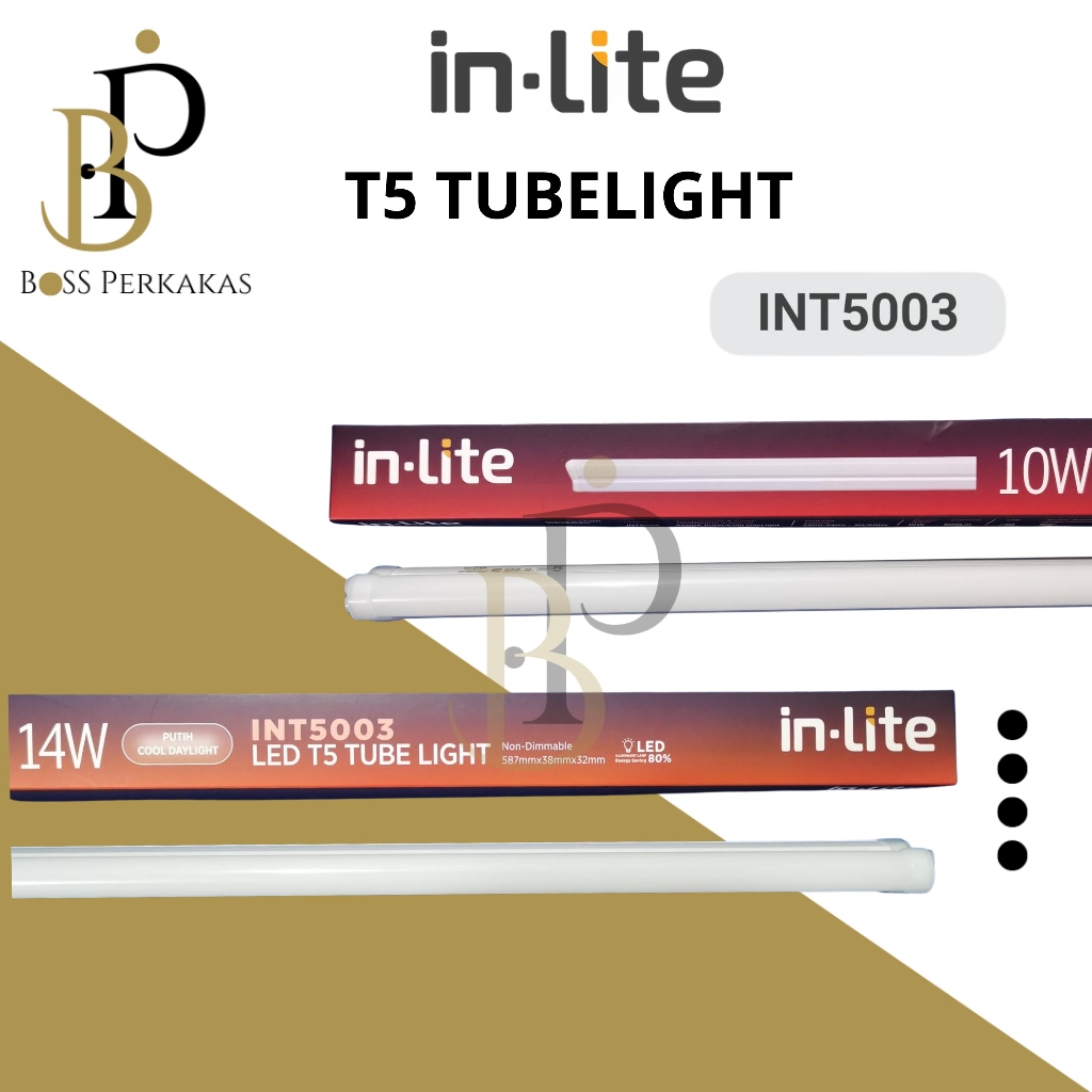 Inlite Lampu T5 Tubelight LED 5w, 10w, 14w / T5 Inlite Tubelight LED