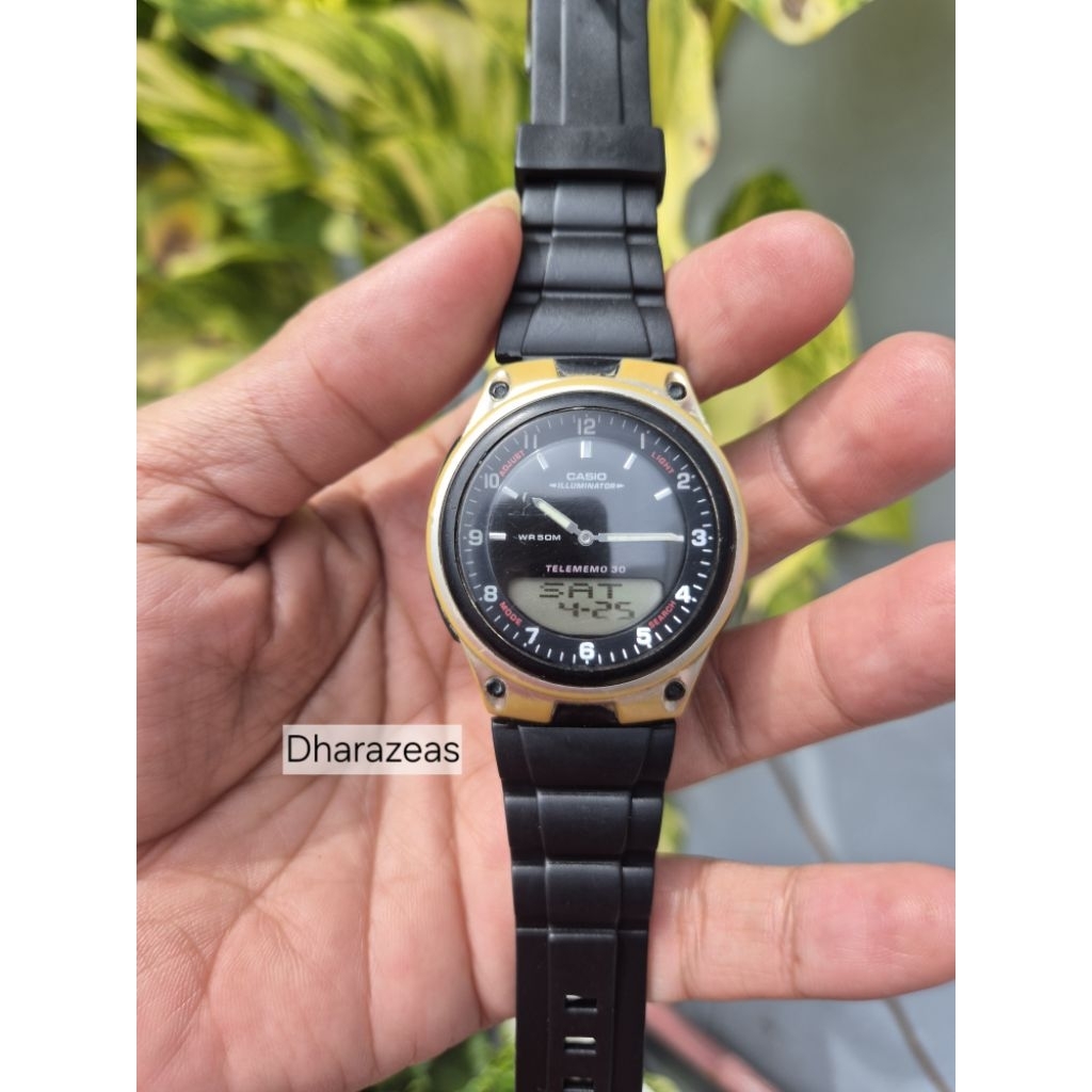Jam Casio AW-80 second bekas