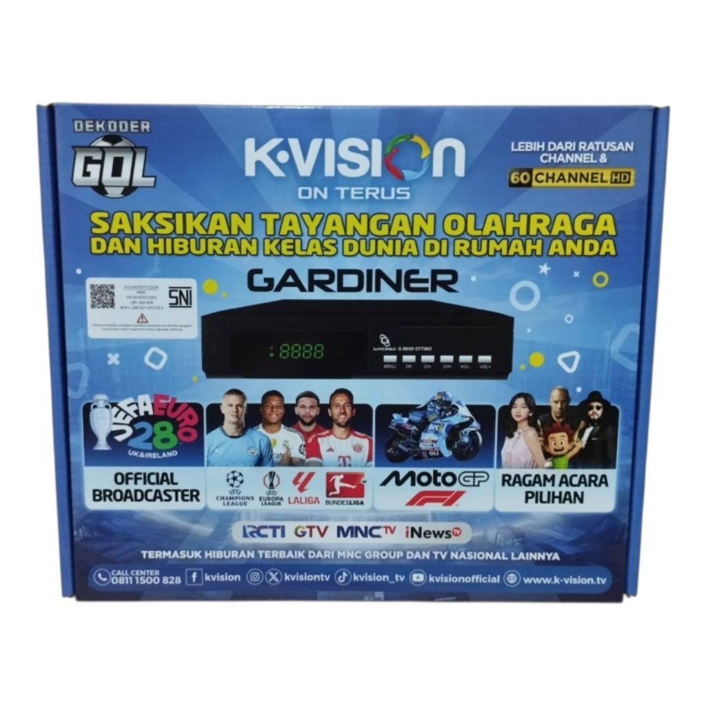 Receiver New Gardiner Ottimo Kvision