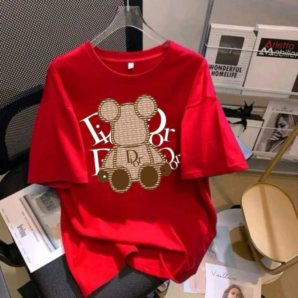 Kaos Anak Perempuan Usia 3-14 Tahun/Pakaian Anak Perempuan/Baju Kaos Anak cewek/Kaos Anak Perempuan 