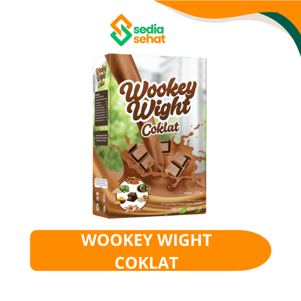 Wookey Weight Susu Penambah Napsu Makan Rasa Coklat 220gram/ wookey weight