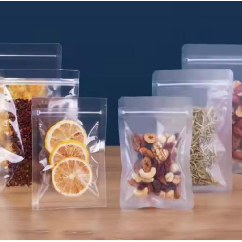 KEMASAN MAKANAN KLIP SACHET TRANSPARAN PREMIUM_TERMURAH