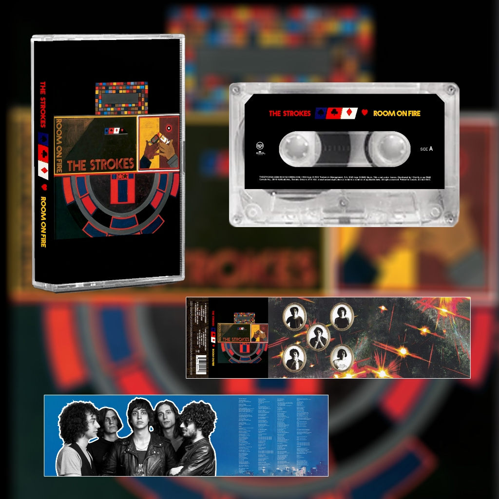 [PRE-ORDER] Kaset Pita Bootleg - The Strokes - Room On Fire