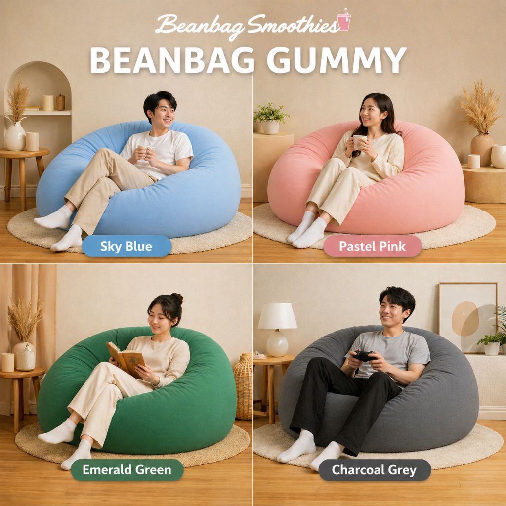 Bean Bag Gummy / BeanBag Squishy - Bean bag elastis Size Large Plus ISI Bahan Lembut