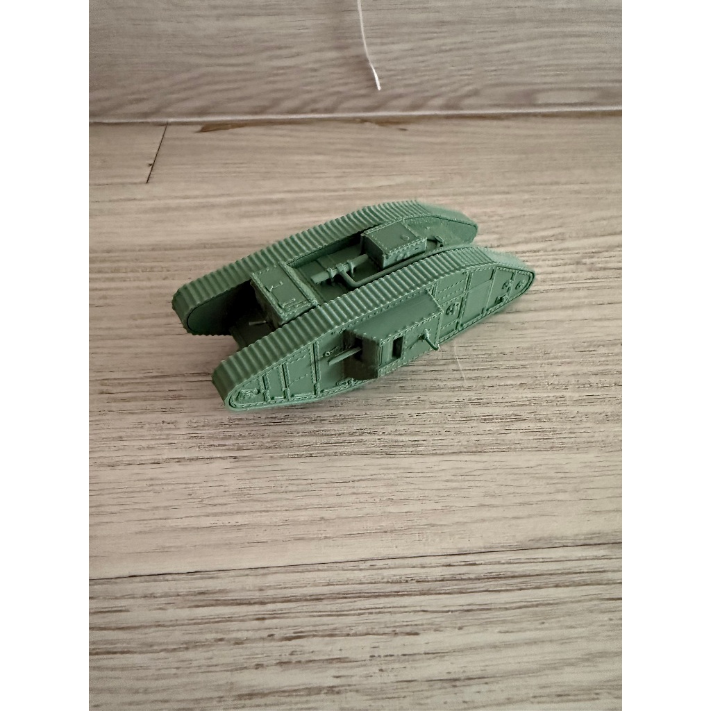 Mark IV tank, scale 76, 3d printed tank, diecast militer