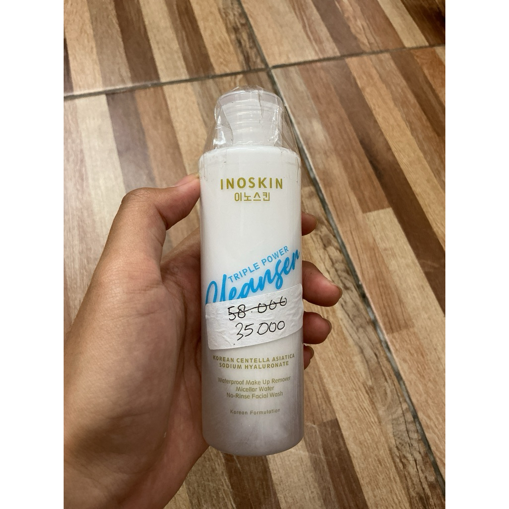 NEW INOSKIN TRIPLE POWER CLEANSER