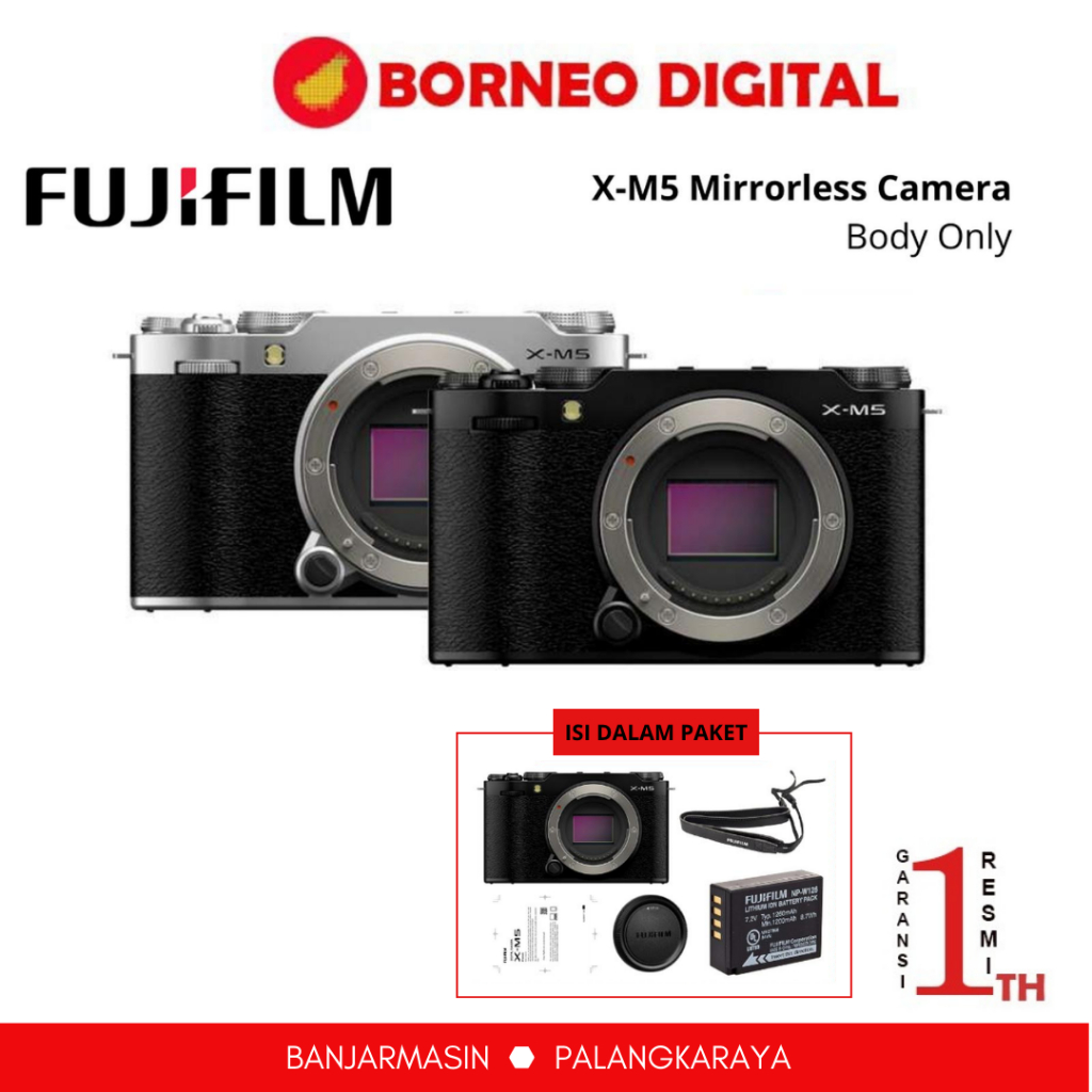 FUJIFILM X-M5 | XM5 | FUJIFILM XM 5 Mirrorless Camera