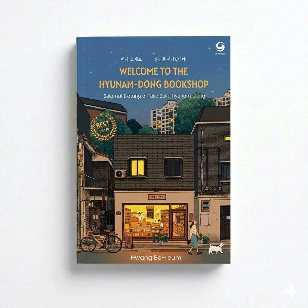 Welcome to the Hyunam-Dong Bookshop - Selamat Datang di Toko Buku - Hyunam-Dong