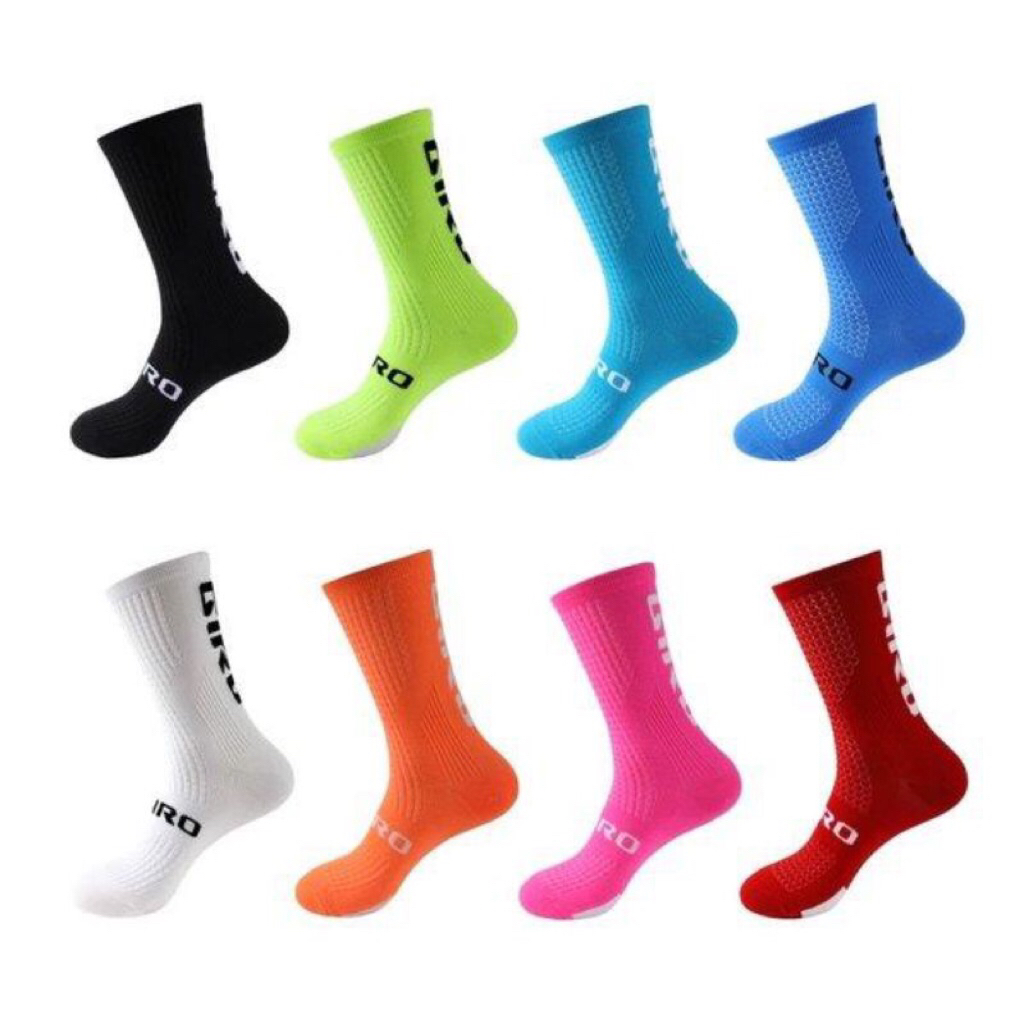 Giro High Cycling Socks ORIGINAL - Kaos Kaki Sepeda Balap Road Bike MTB Panjang Premium