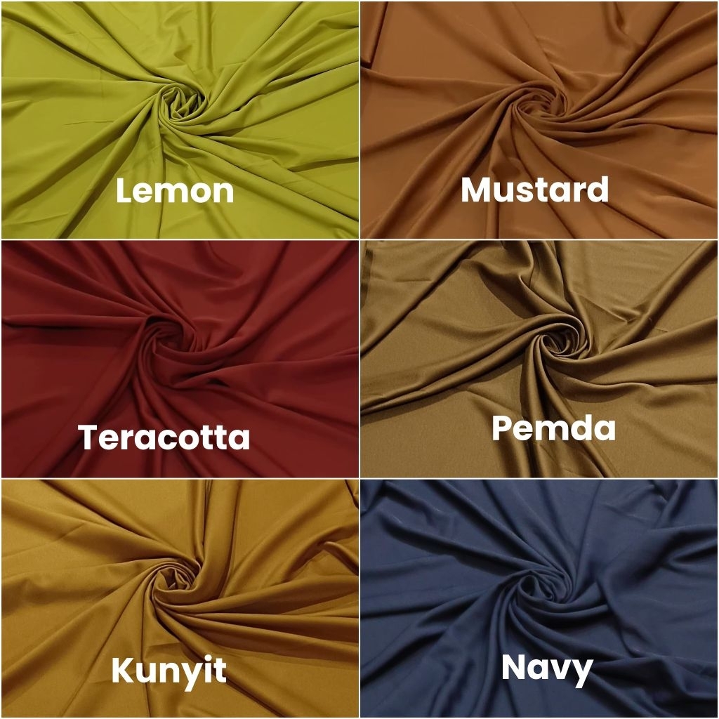 [Broptextile] Kain Shakila Kain Polos Shakila