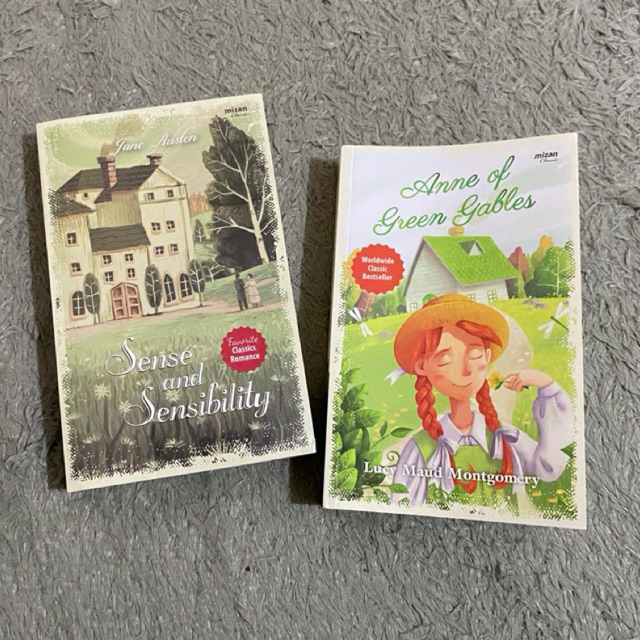 [Bundle Preloved ORI] Sense of Sensibility + Anne of Green Gables
