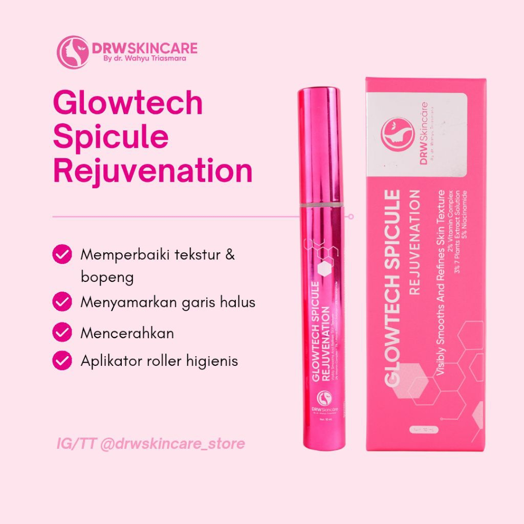 Drw Skincare - Glowtech Spicule Rejuvenation | Biospicule | Serum Bopeng Scar