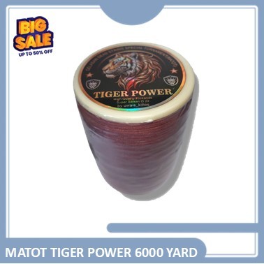 GELASAN TIGER POWER SENAR MATI TOTAL MATOT BY UWAIS KITE 6000 YARD MANTAP UNTUK JEPRET LAYANGAN