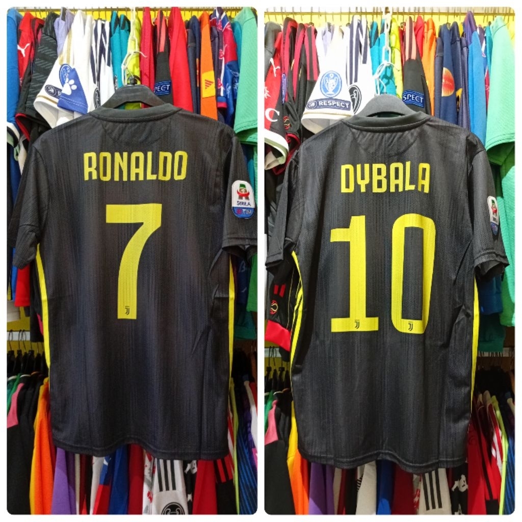 JERSEY BOLA GO JUV 2018 2019 3RD LIGA ITALIA