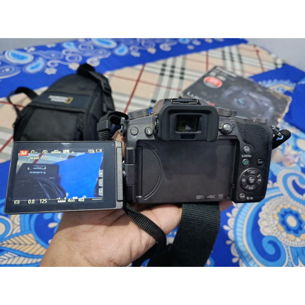 kamera lumix g7 lensa fix