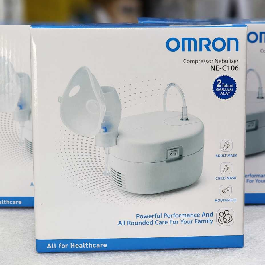 COMPRESSOR NEBULIZER OMRON NE-C106 / NEBULIZER OMRON / ALAT TERAPI UAP