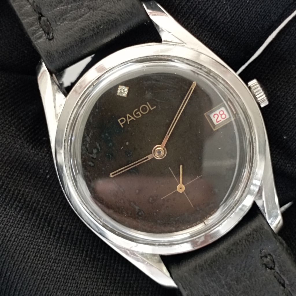 jam tangan pagol subscond manual winding vintage rare original