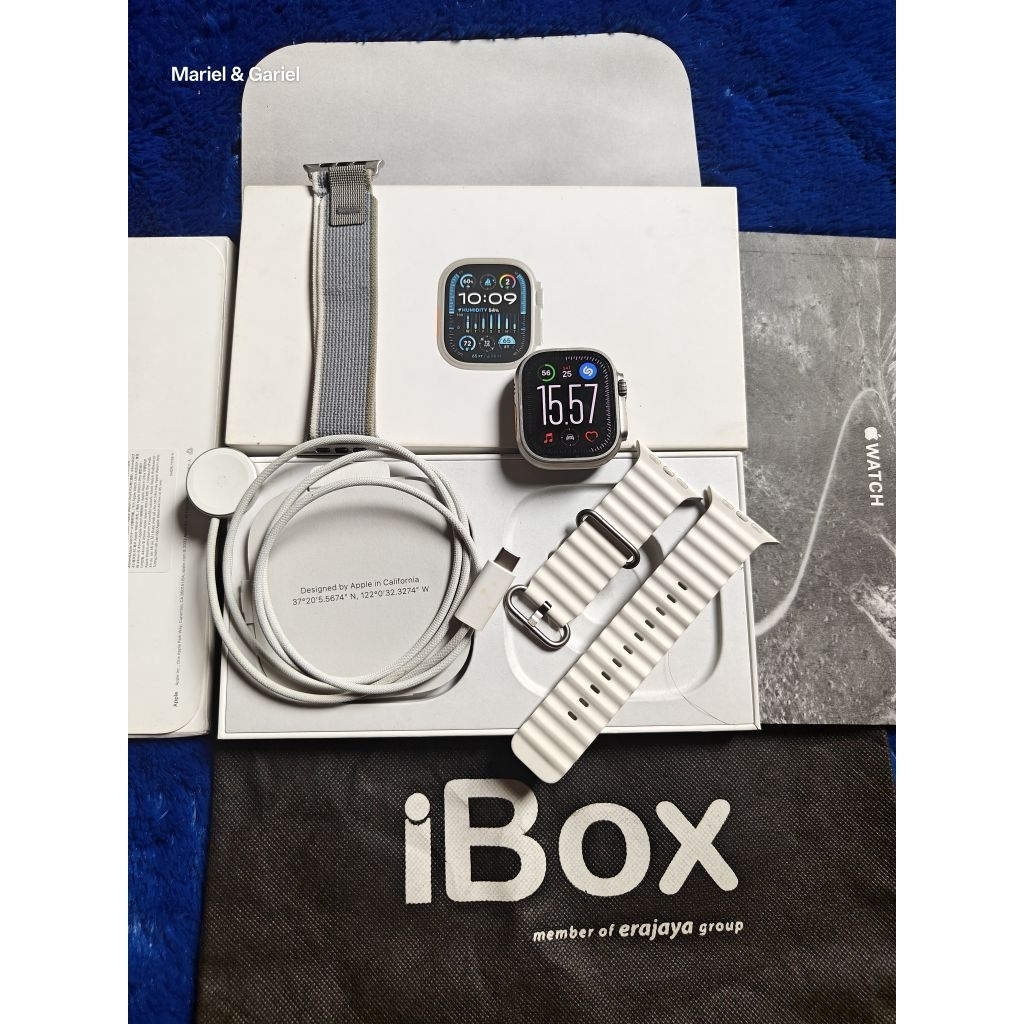 Apple Watch iWatch Ultra 2 iBox BH 100 Titanium 49mm Fullset Second