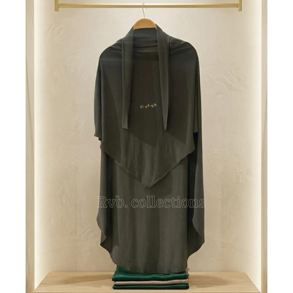 {SALE} Khimar instan Bergo FH look like sisesa matt jersey premium