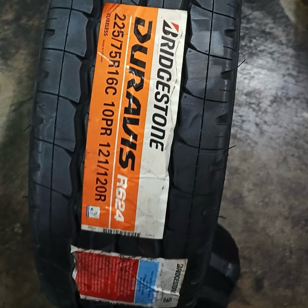 Ban Mobil 225/75 r16 Bridgestone R624 Duravis 225 75 16 MOHON Konfirmasi sebelum memesan