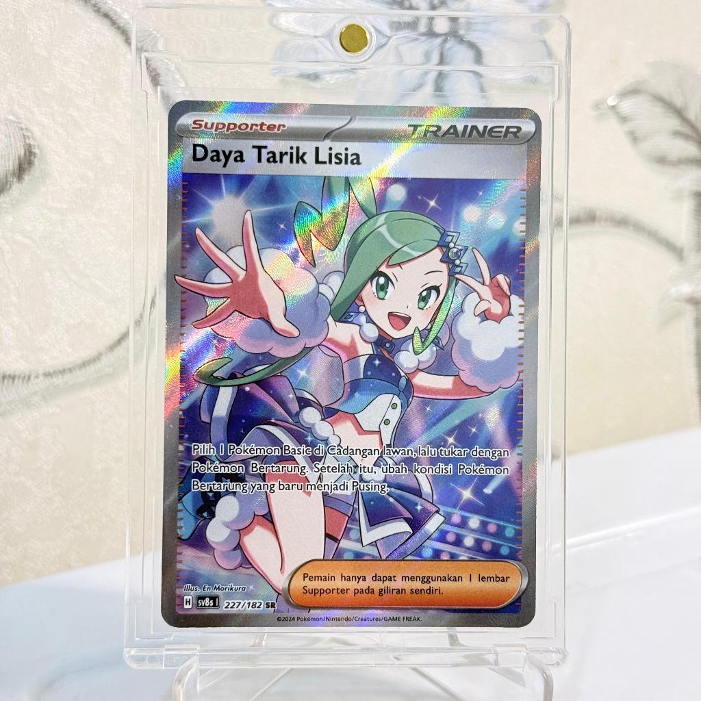 Kartu Pokemon Original - Daya Tarik Lisia 227/182 SR