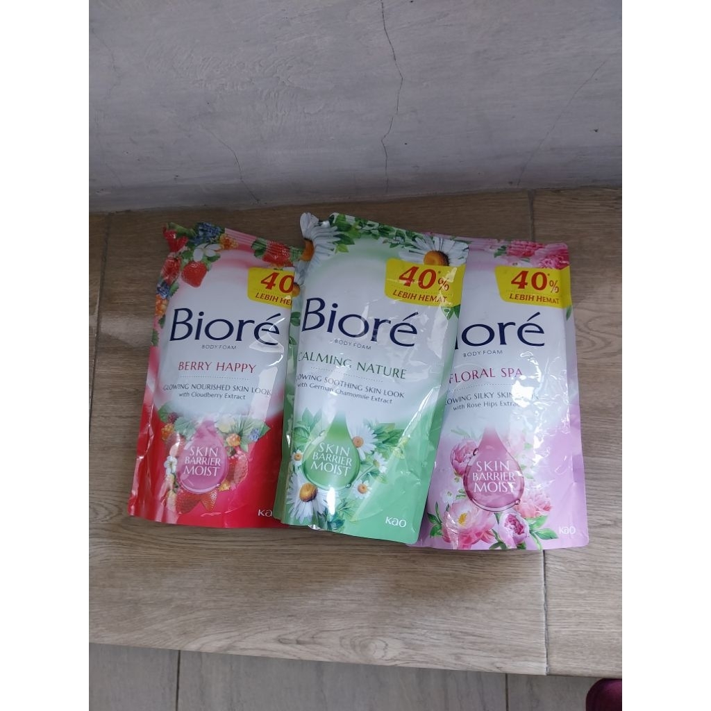 Biore body foam