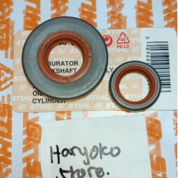 oil seal askrup ms382 oil seal crankshaft 382 besar kecil seal askrup 382 original stihl