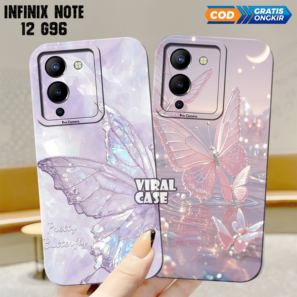 Softcase Pro Camera Case INFINIX NOTE 12 G96 / INFINIX NOTE 12 TURBO 2022 - Silikon Hp Infinix Terba