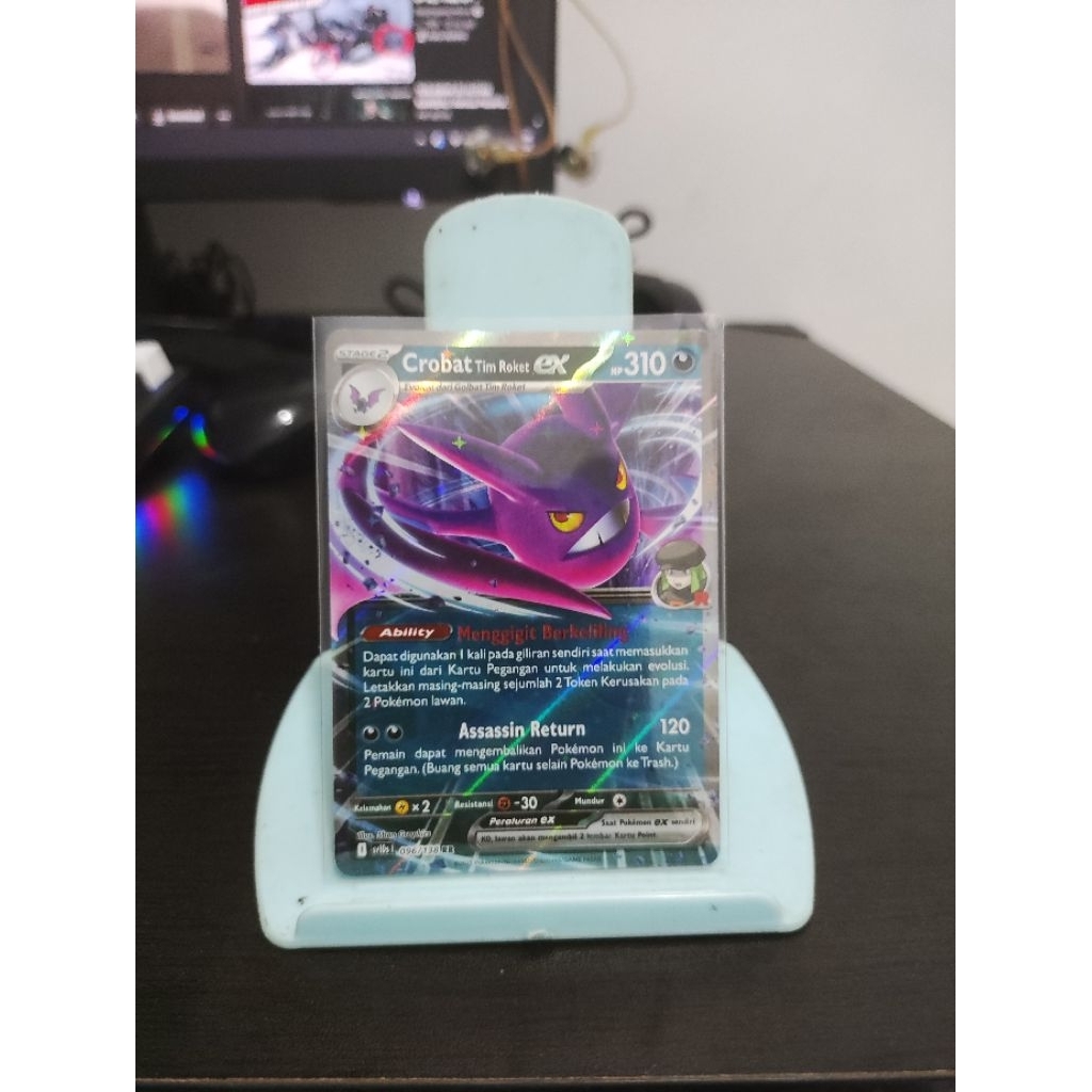 Crobat Tim Roket EX - 096/138 - RR - sv10s ID