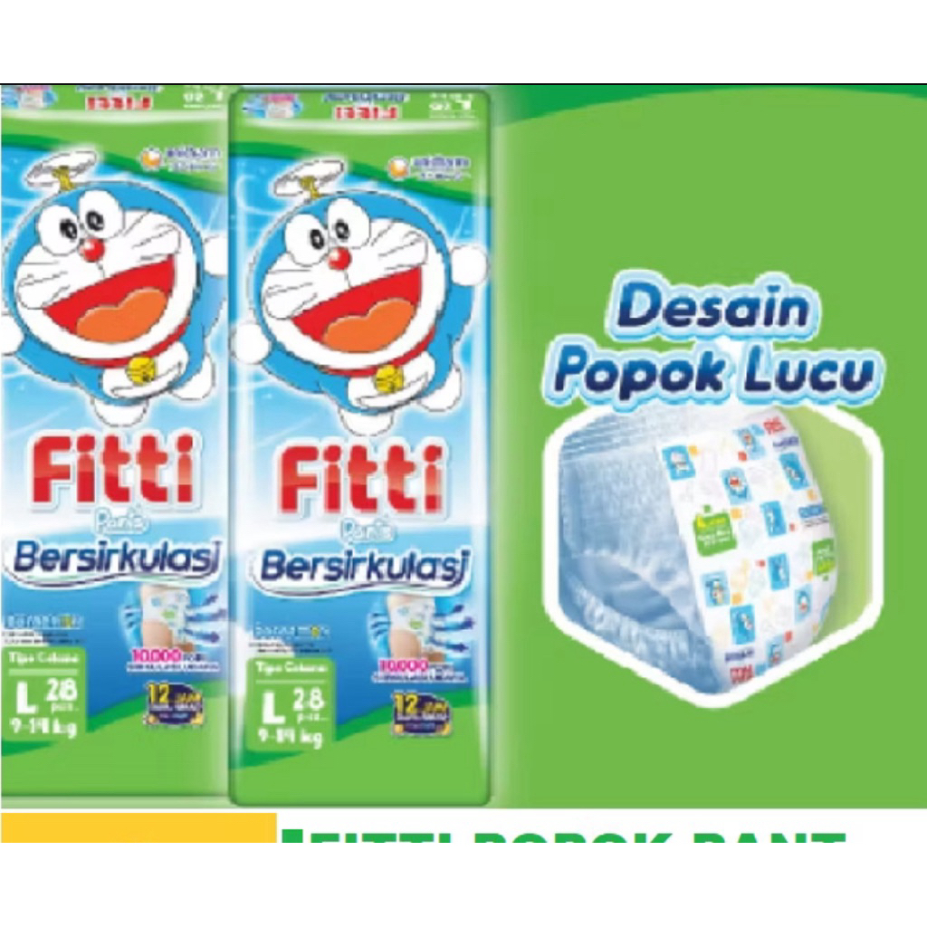 Fitti popok celana popok bayi size L28