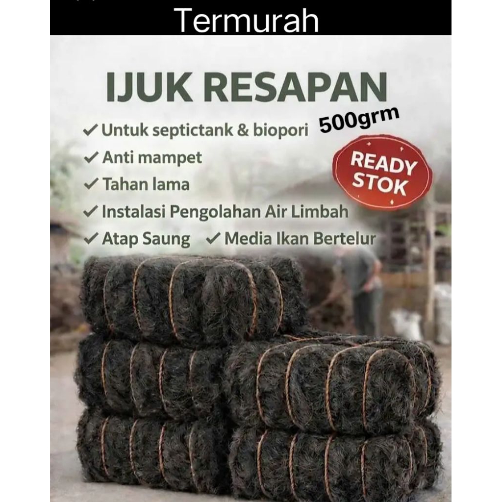 ijuk resapan air ijuk filter ijuk resapan air