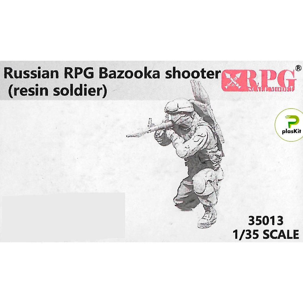 35013 RPG 1/35 : Modern Russian RPG Bazooka shooter - Resin miniatur figure