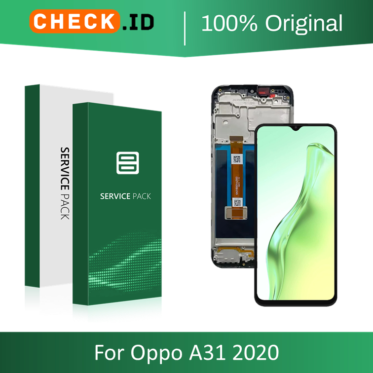 [ TRUST.ID ] LCD + FRAME OPPO A31 2020 CPH2015, CPH2073 ORIGINAL