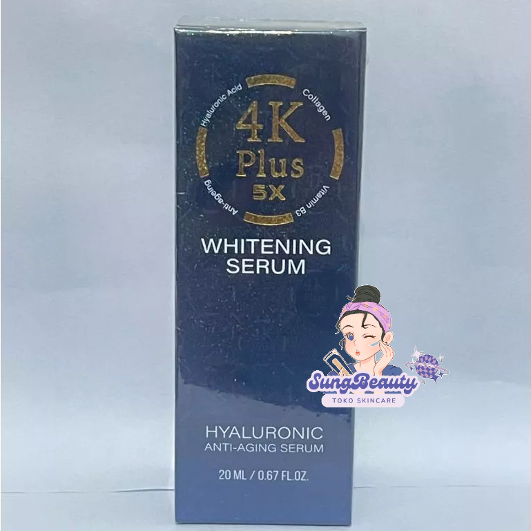 4K Plus 5x Whitening Serum