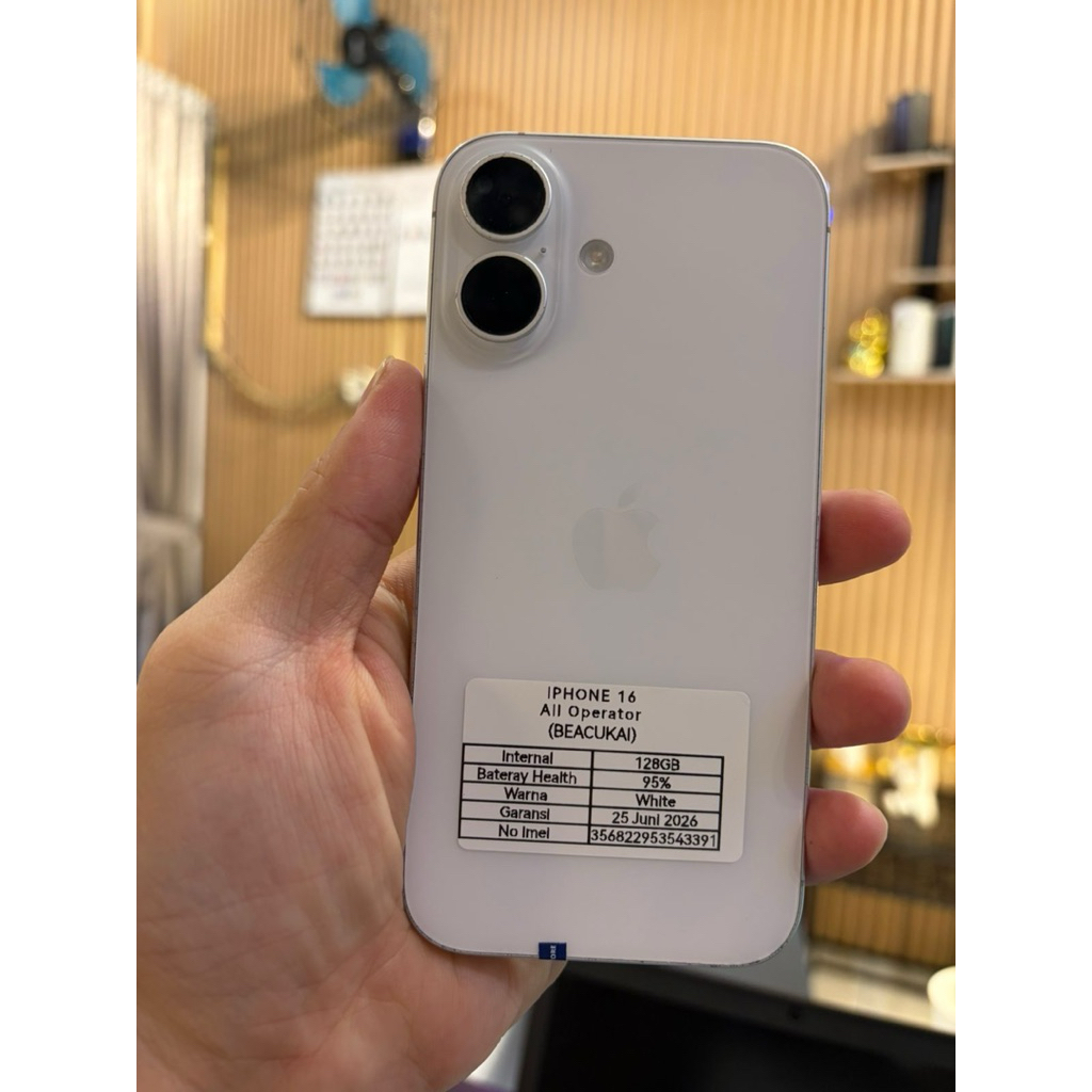 iphone 16 128 bea cukai