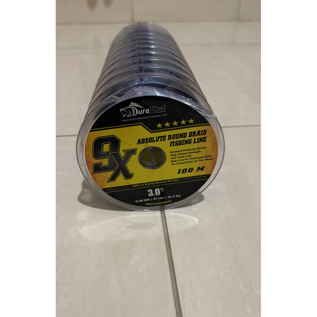 BraidedlineDurakingX9pe3multicolor100mconnecting