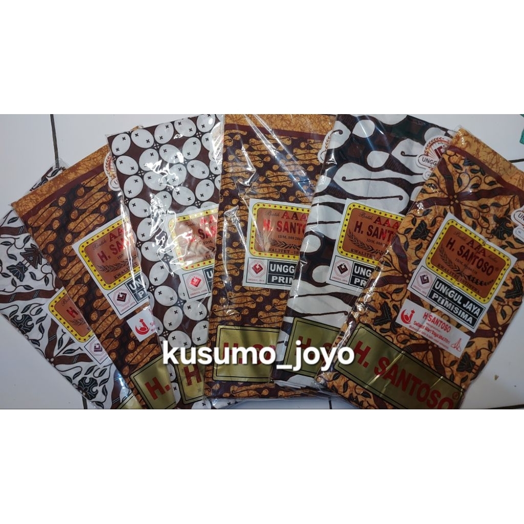 Kain Batik Jarik H Santoso Unggul Jaya