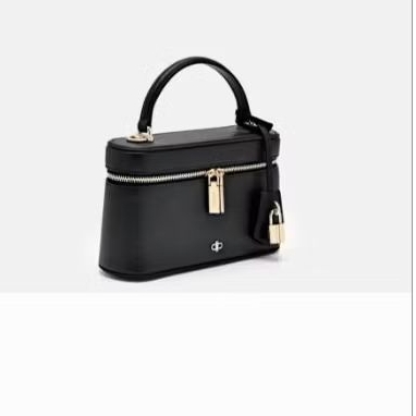 Tas Wanita Selempang Mini  PDR Hitam Kulit ari
