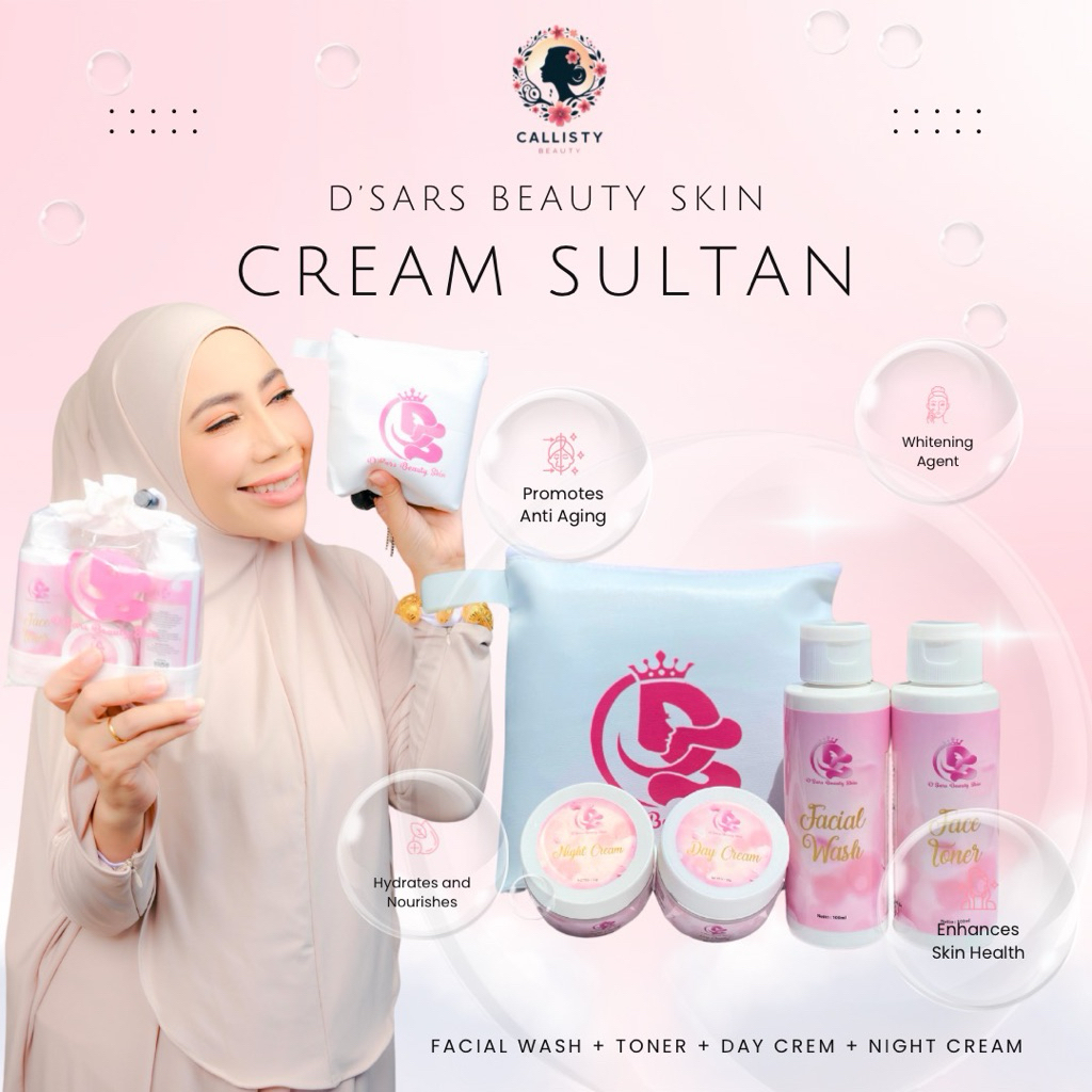 Cream Sultan D'Sars | Cream D'Sars Beauty Skin Makassar | Skincare D'Sars Makassar